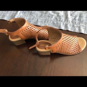 Nine West tan sandals